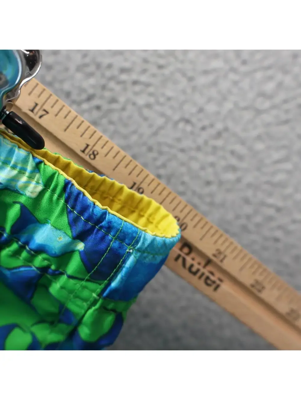 Polo Sport Swim Trunks Men Sz XL y2k Fish Print